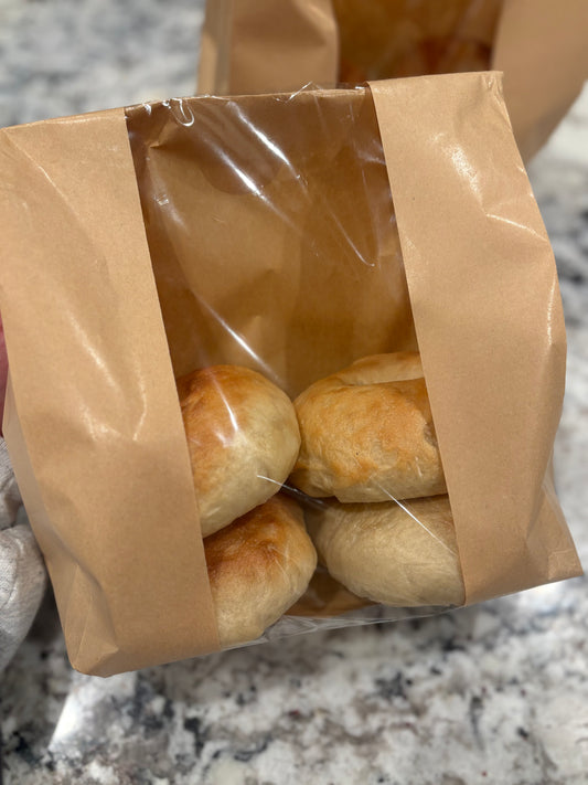 Plain Sourdough Bagels